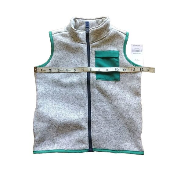 Carter's Other - Carters Vest Boys 3t Full Zip Pockets
